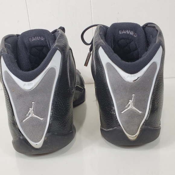 Vintage Jordan 21 0G Flint black grey sneakers size 9.5 - Picture 2 of 16